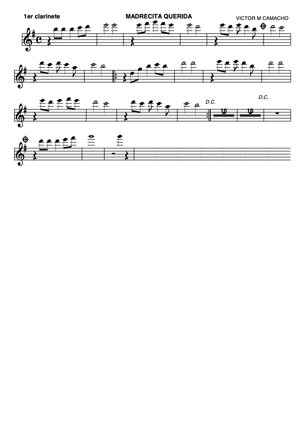 La imagen puede contener una previsualizacion de una partitura